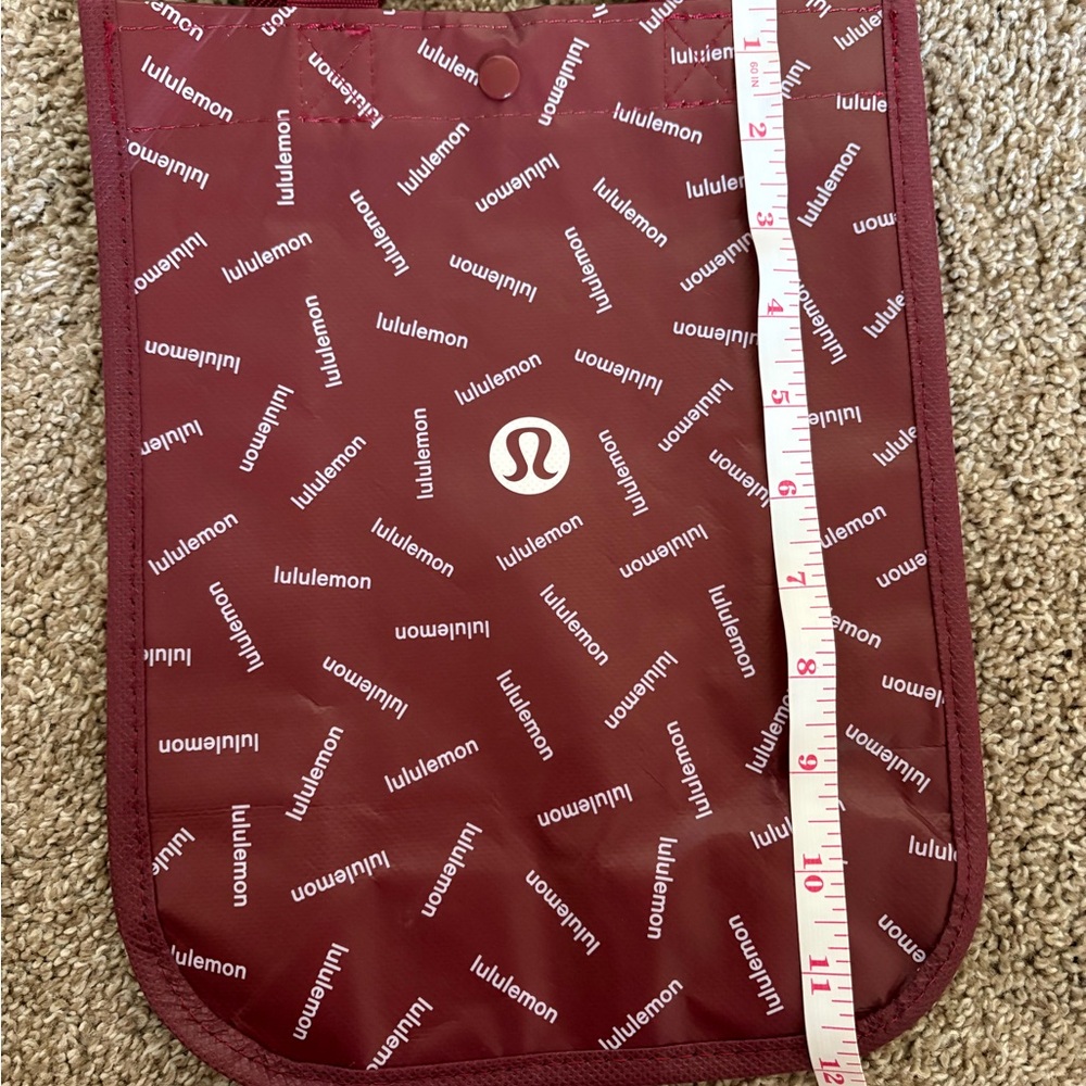 Lululemon Athletica Burgundy Bag